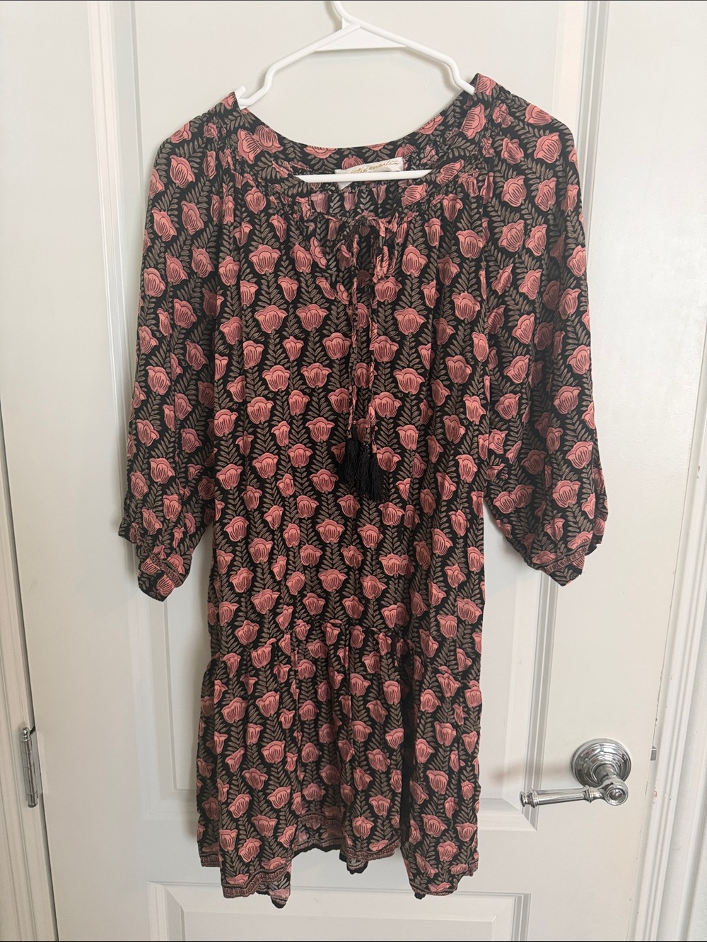 Natalie Martin Fiore Short Dress Tulip Print Kamari